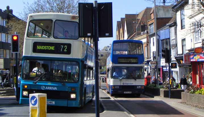 Volvo Olympians: Arriva Kent NCME 5930 & Stagecoach East Kent Alexander 16374